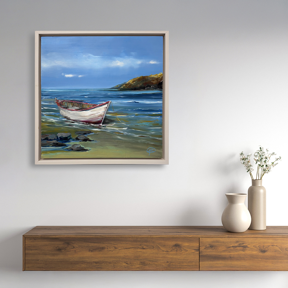 View of picture in situ